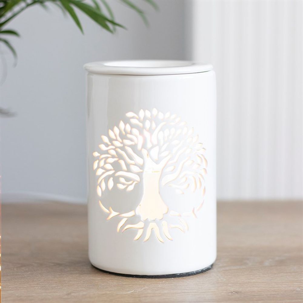 Tree of Life Electric Oil Burner - ScentiMelti  Tree of Life Electric Oil Burner