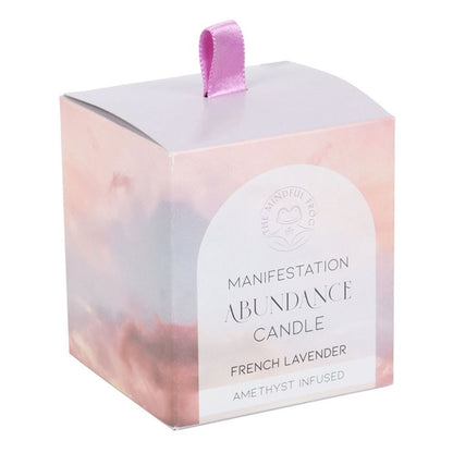 Abundance French Lavender Crystal Chip Candle - ScentiMelti  Abundance French Lavender Crystal Chip Candle