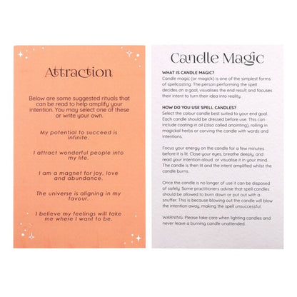 Pack of 12 Attraction Spell Candles - ScentiMelti  Pack of 12 Attraction Spell Candles