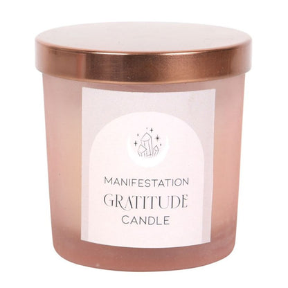 Gratitude Wild Rose Crystal Chip Candle - ScentiMelti  Gratitude Wild Rose Crystal Chip Candle