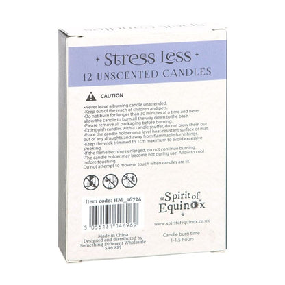 Pack of 12 Stress Less Spell Candles - ScentiMelti  Pack of 12 Stress Less Spell Candles