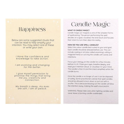 Pack of 12 Happiness Spell Candles - ScentiMelti  Pack of 12 Happiness Spell Candles