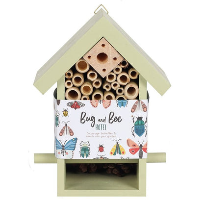 Wooden Bug and Bee Hotel - ScentiMelti  Wooden Bug and Bee Hotel