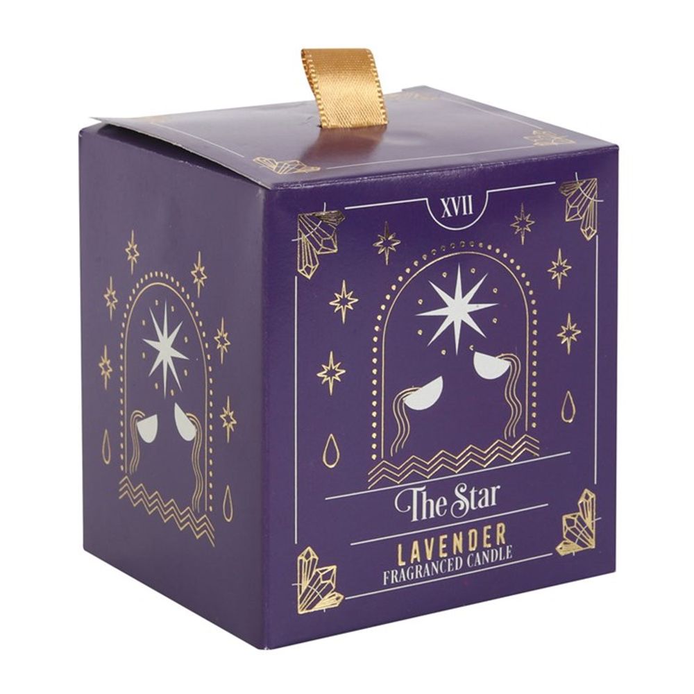 The Star Lavender Tarot Candle - ScentiMelti  The Star Lavender Tarot Candle