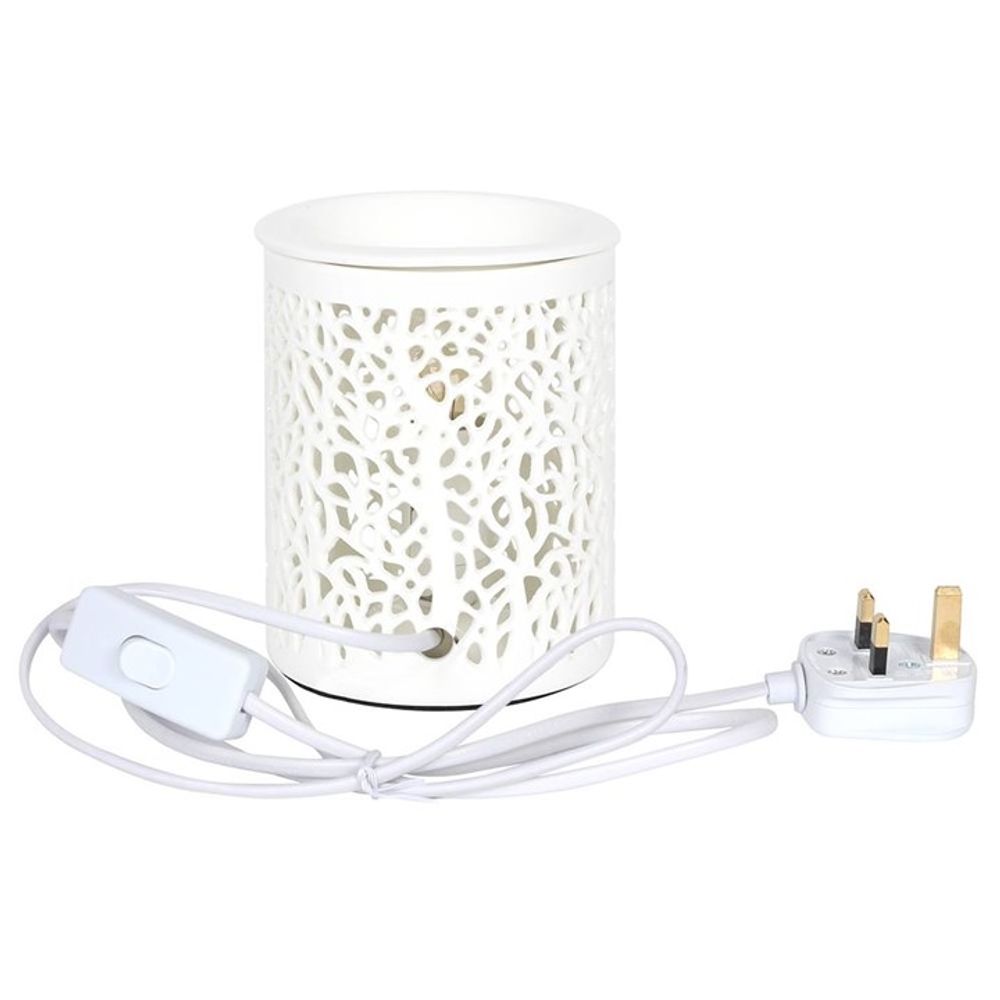 Tree Silhouette Electric Oil Burner - ScentiMelti  Tree Silhouette Electric Oil Burner