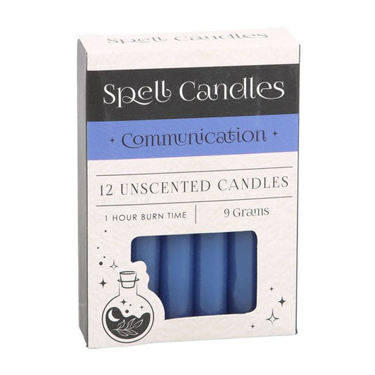 Pack of 12 Communication Spell Candles - ScentiMelti Wax Melts