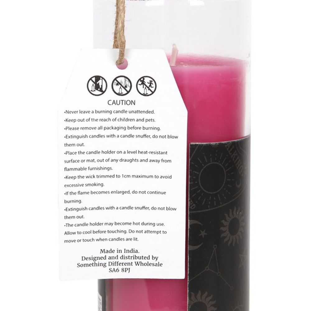 Floral 'Friendship' Spell Tube Candle - ScentiMelti Wax Melts