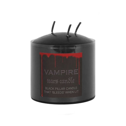 7.5cm Vampire Tears Pillar Candle - ScentiMelti  7.5cm Vampire Tears Pillar Candle