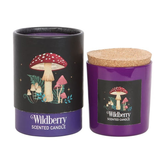 Forest Mushroom Wildberry Candle - ScentiMelti Wax Melts