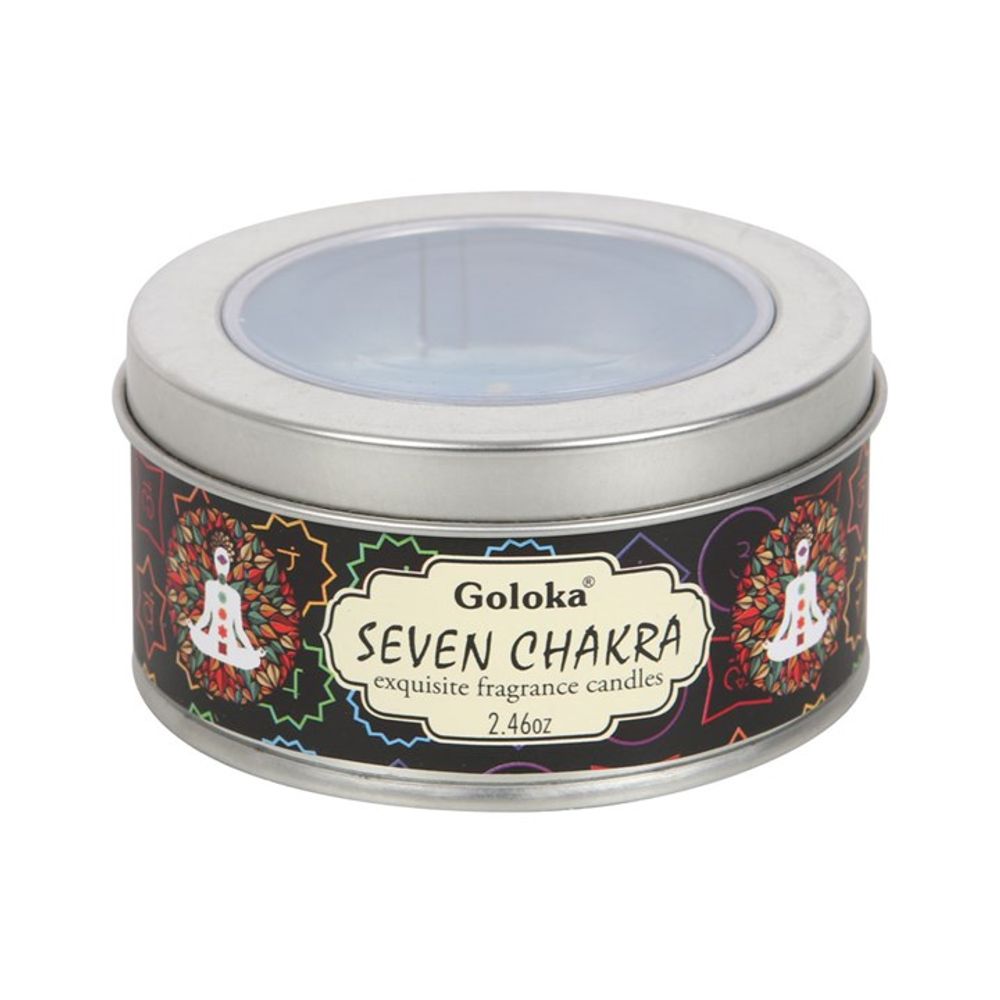 Goloka Seven Chakra Soya Wax Candle - ScentiMelti  Goloka Seven Chakra Soya Wax Candle