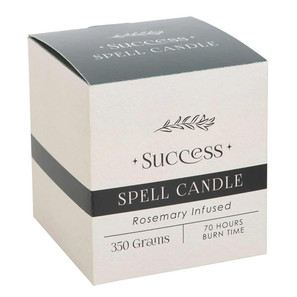 Rosemary Infused Success Spell Candle - ScentiMelti Wax Melts