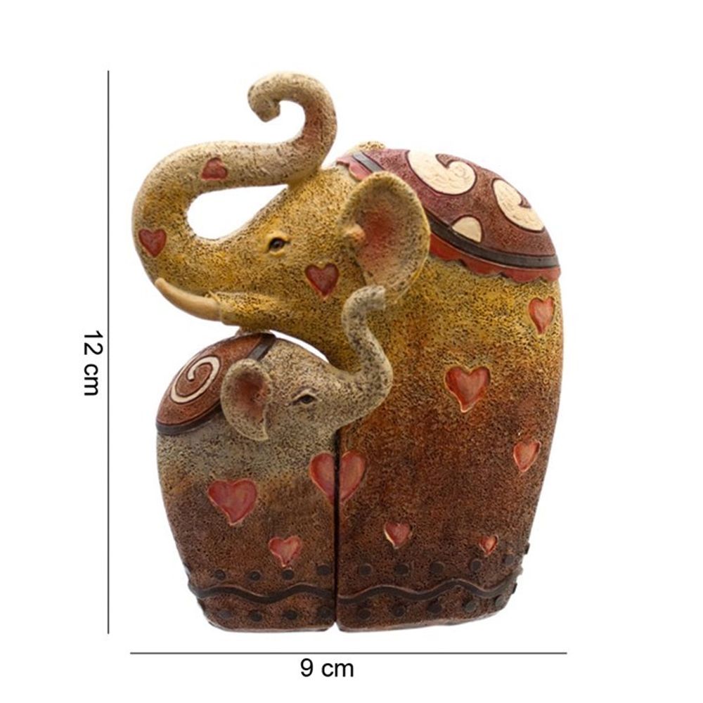 Elephants Resin Ornament - ScentiMelti  Elephants Resin Ornament