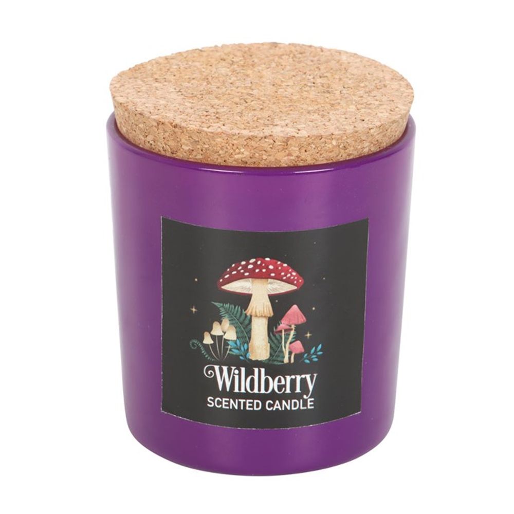 Forest Mushroom Wildberry Candle - ScentiMelti Wax Melts