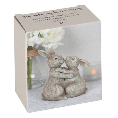 You Make My Heart Thump Bunny Ornament - ScentiMelti  You Make My Heart Thump Bunny Ornament