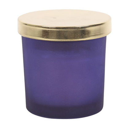 Third Eye Chakra Lavender Crystal Chip Candle - ScentiMelti  Third Eye Chakra Lavender Crystal Chip Candle