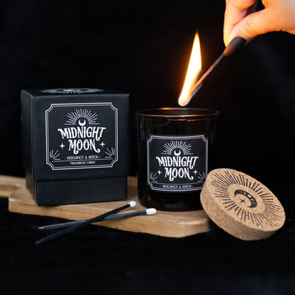 Midnight Moon Bergamot & Neroli Candle - ScentiMelti  Midnight Moon Bergamot & Neroli Candle