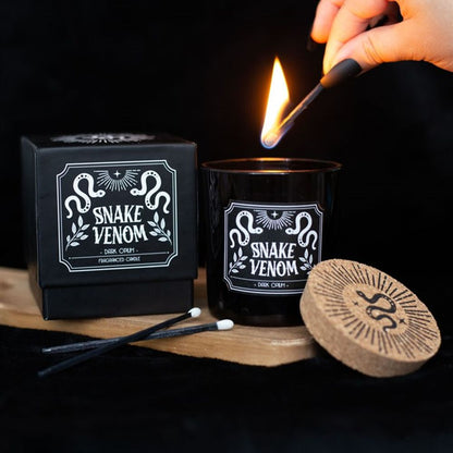 Snake Venom Dark Opium Candle - ScentiMelti  Snake Venom Dark Opium Candle